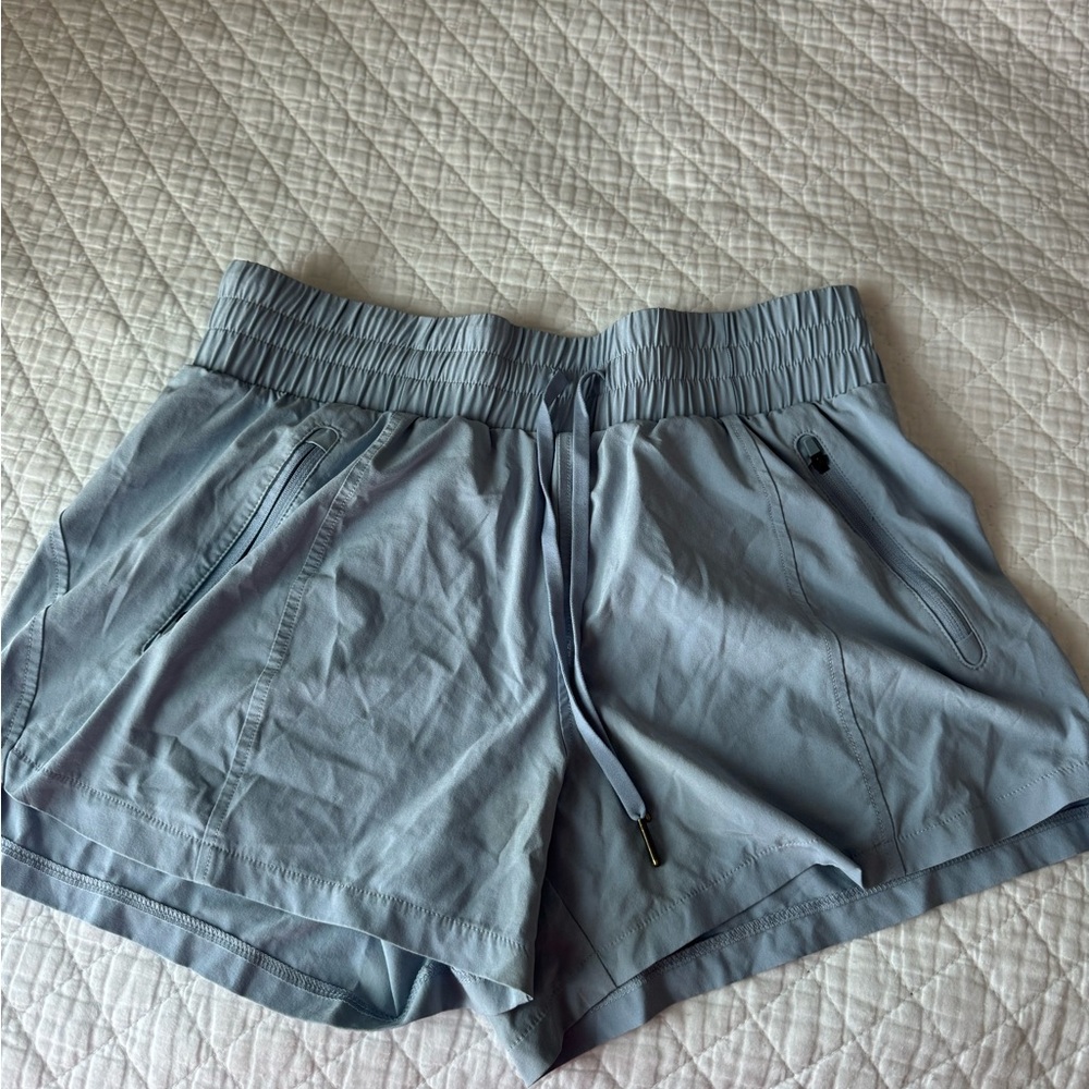 All in Motion Women's Athletic Shorts in Light Blue